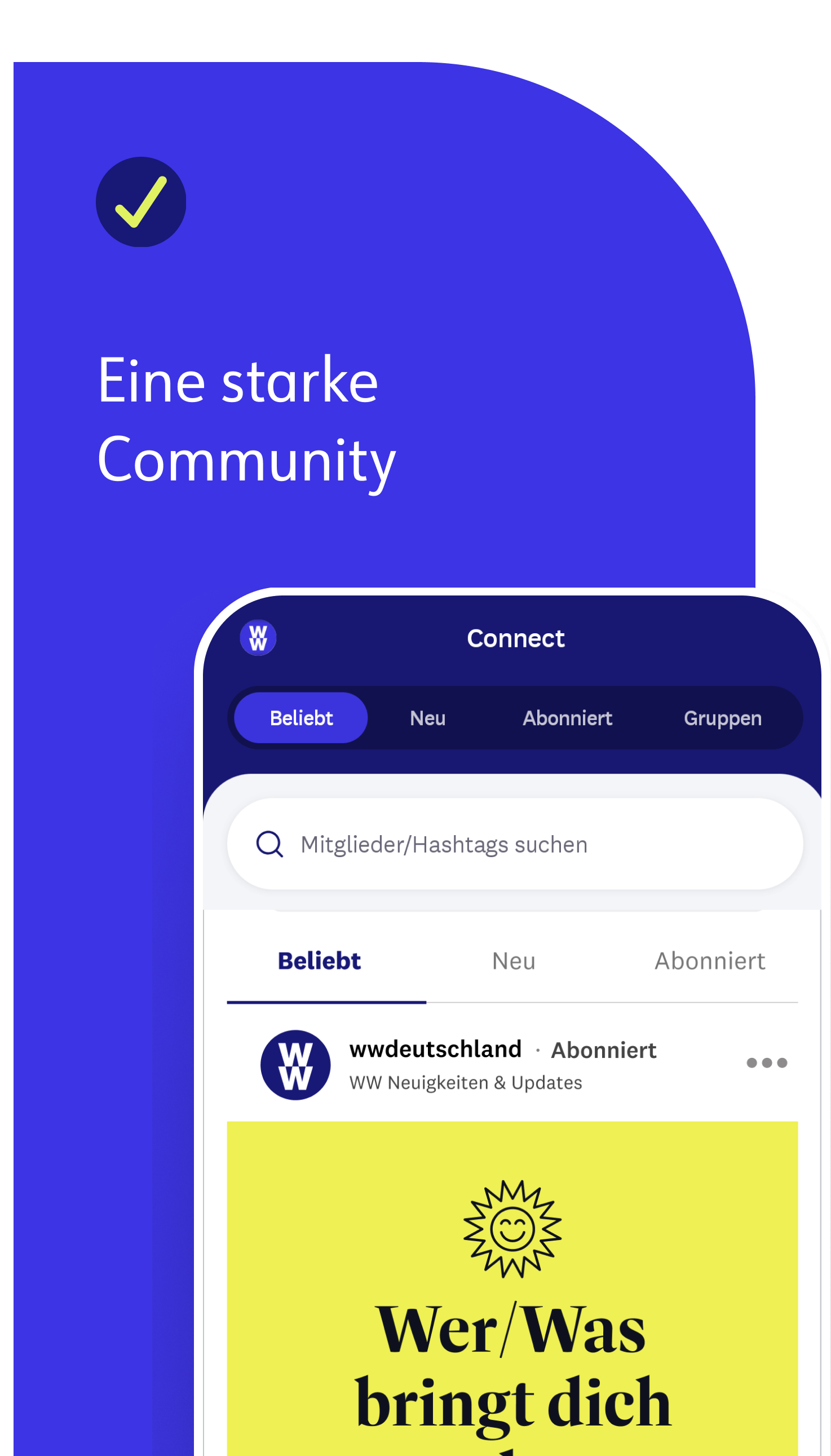 Eine starke Community