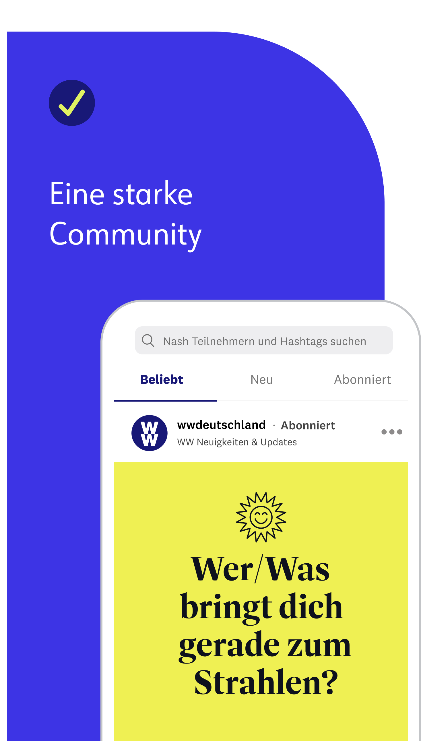 Eine starke Community