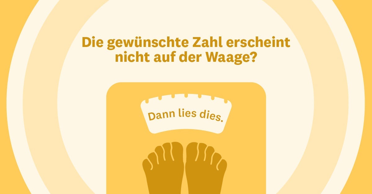 Was, wenn die gewünschte Zahl nicht auf der Waage steht?