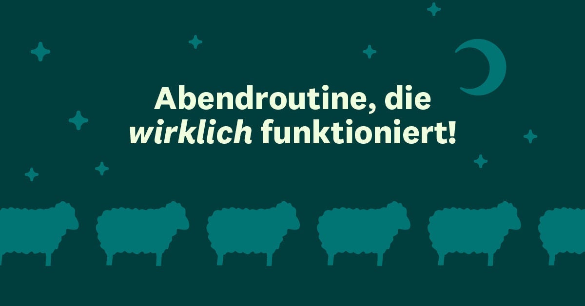 Abendroutine, die wirklich funktioniert!