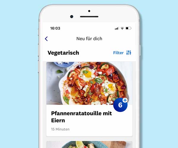 Vorschau von vegetarischen Rezeptideen