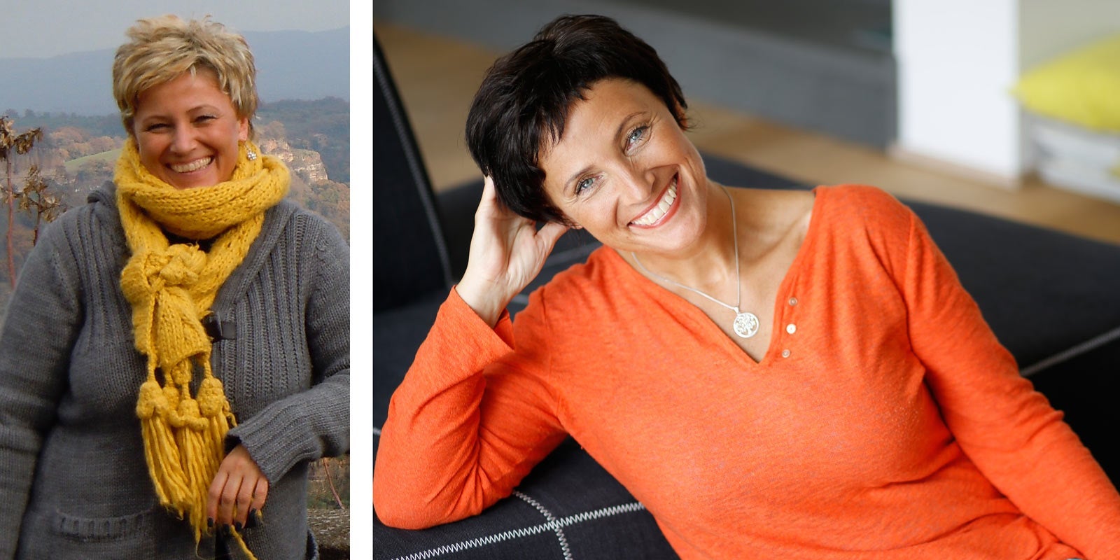 Gertrude vorher und nachher