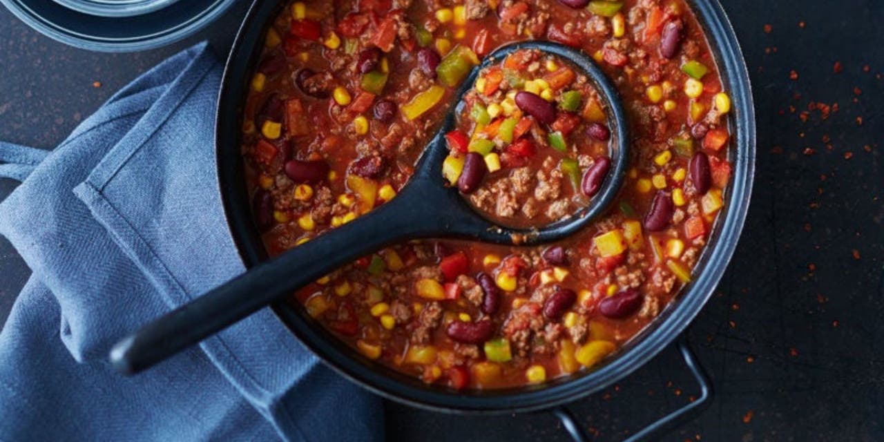 Ein Topf Chili con Carne