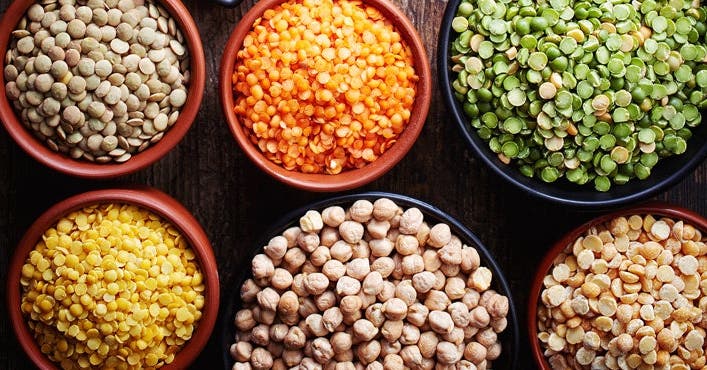 Gesund und lecker: Erbsen, Linsen, Bohnen