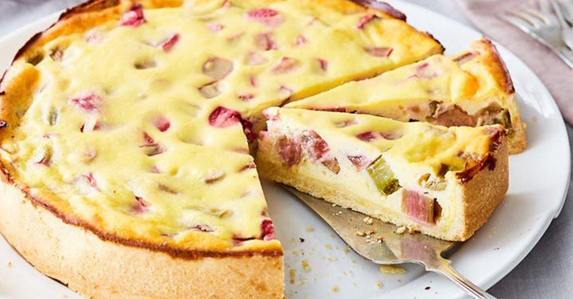 Rhabarber-Käsekuchen