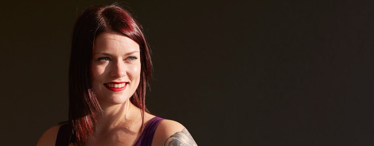 Sarah rockt die Waage