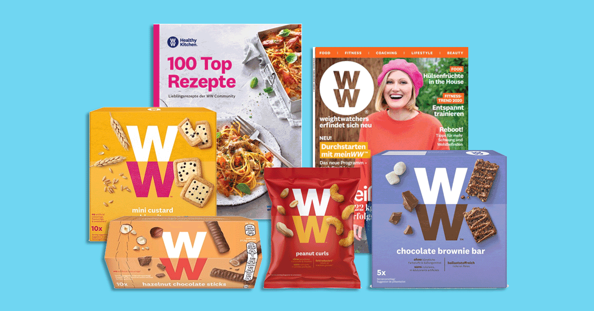 Die WW Produktwelt im Online-Shop