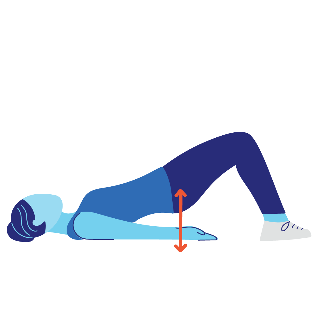  Brücke Po-Workout