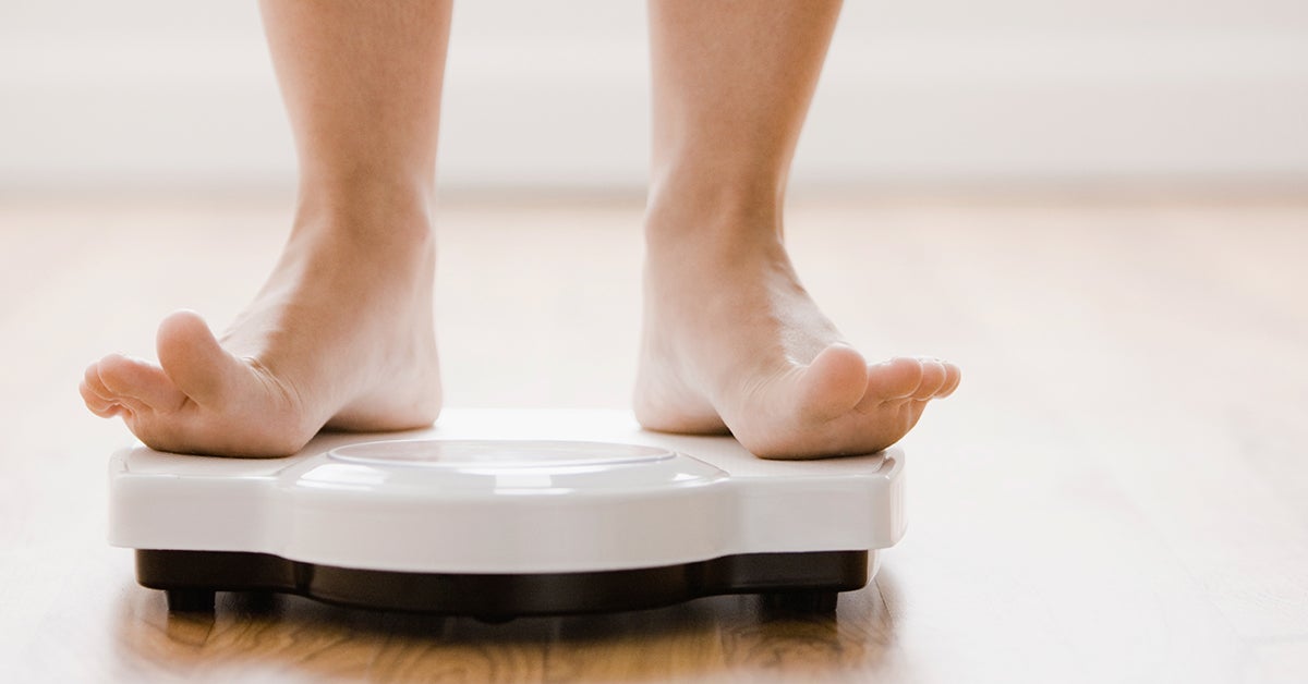 Confiance pour monter sur la balance