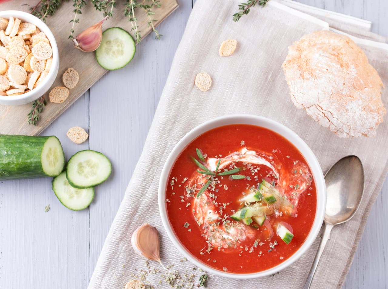 Gaspacho : 9 recettes rafraîchissantes