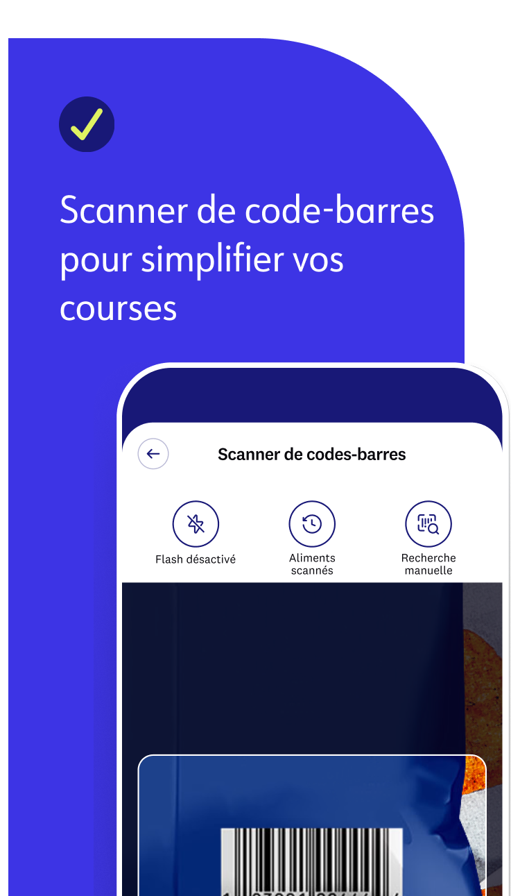 Scanner de code-barres pour simplifier vos courses