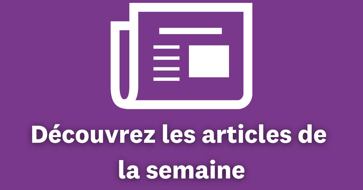 À la une …