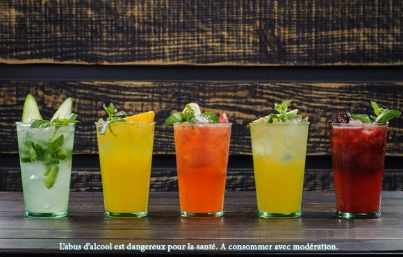 Les cocktails, vous ne comptiez pas ? 