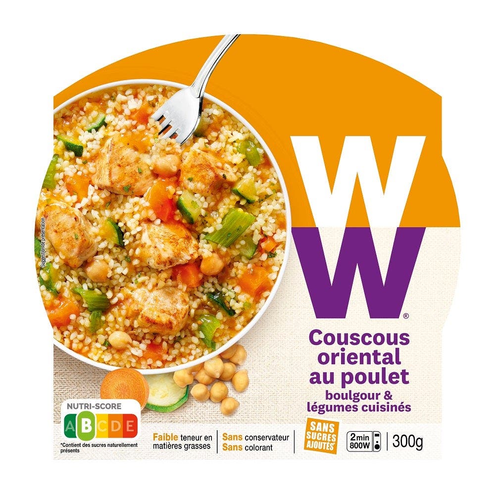 plat cuisiné couscous weight watchers