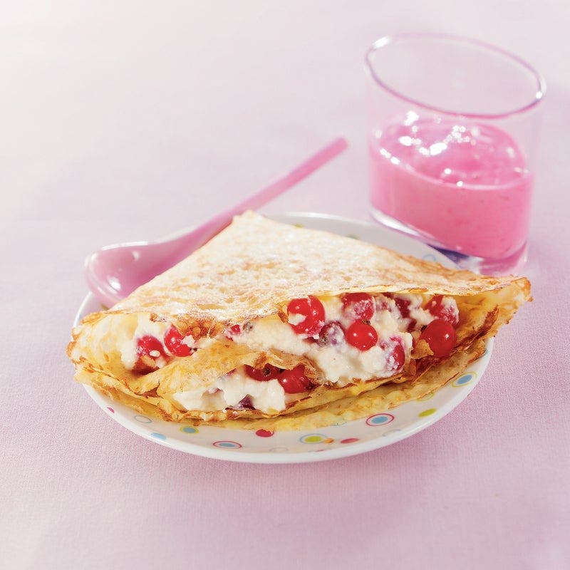 crêpes groseille