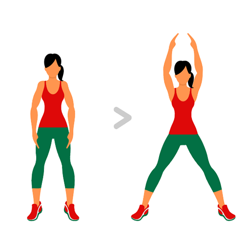 Exercice n° 1 : Jumping Jacks 