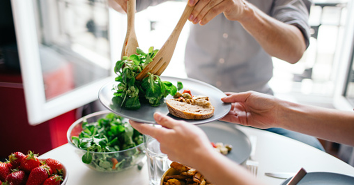 Les bonnes portions alimentaires par repas