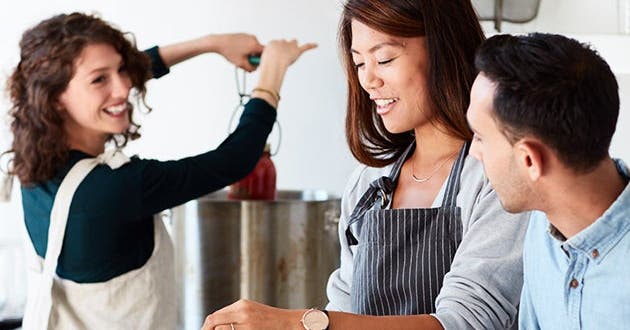Que faire des restes (d'un repas de fête...) ?