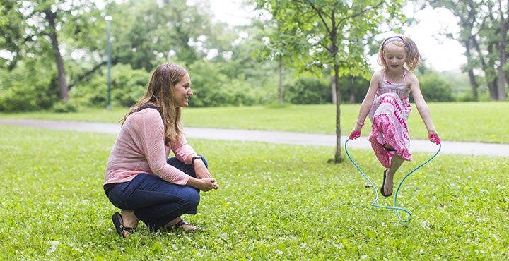 Faire du sport avec ses enfants