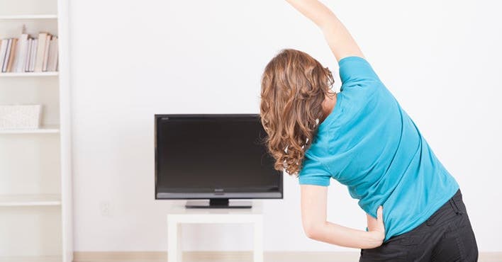 Plus actif devant la télé