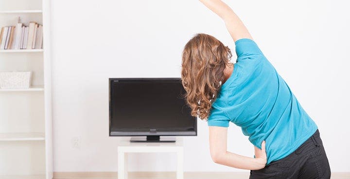 Plus actif devant la télé