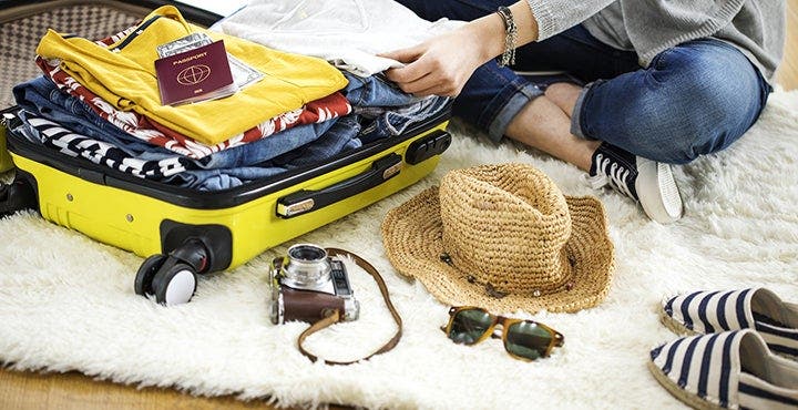 Dans ma valise, il y a...