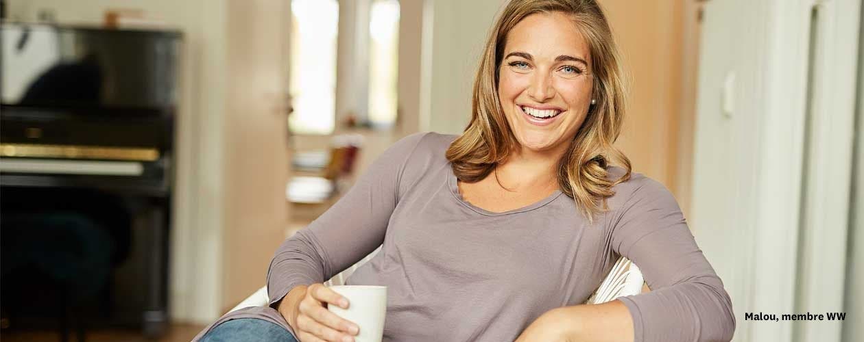 Malou a perdu 20 kilos grâce à son amie Angela et WW !