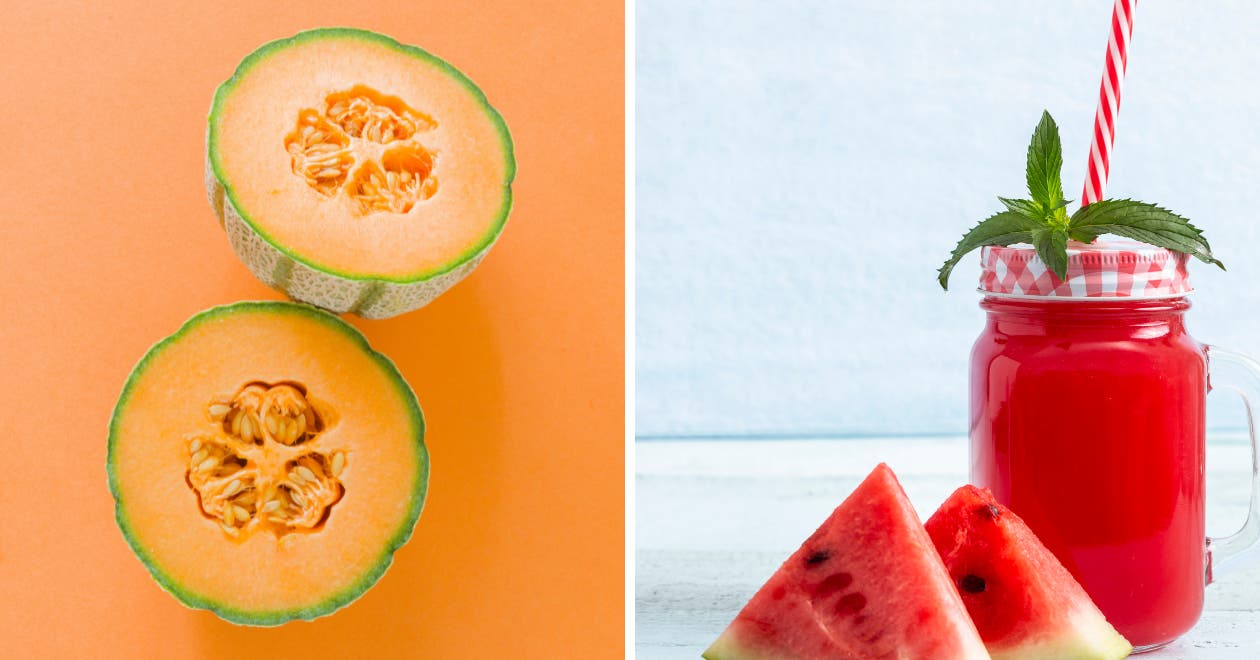 La pastèque et le melon : des fruits très rafraîchissants