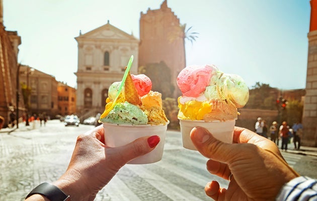Plaisirs glacés pour l'été