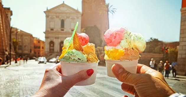 Plaisirs glacés pour l'été