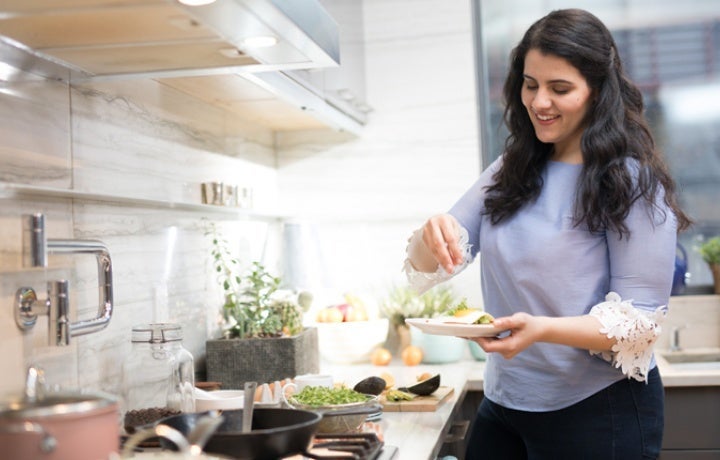 <b>Créez une recette dans l'appli</b>
