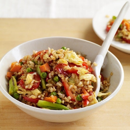 Riz sauté aux légumes Riz sauté aux légumes