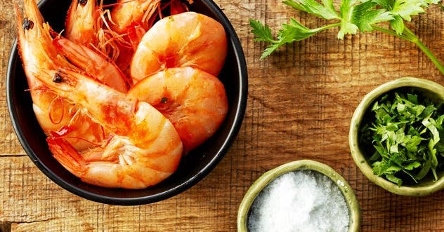 Les crevettes en fête !