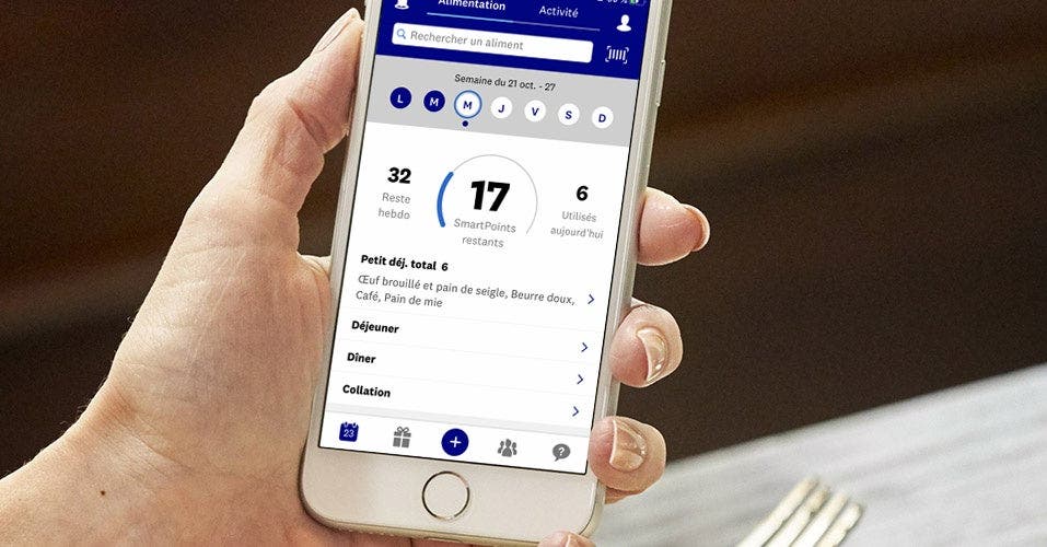 Votre guide pas-à-pas de l’application WeightWatchers®