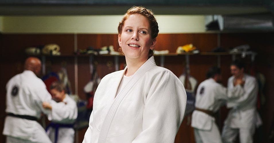 Valérie a découvert le jiujitsu