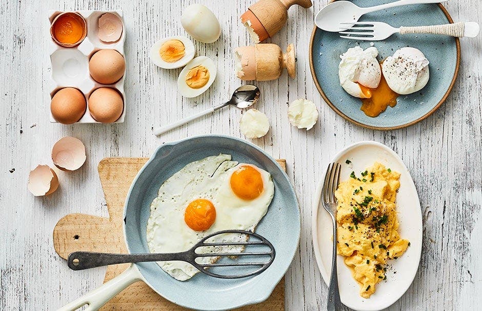 Gros plan sur les aliments à ZeroPoint™ : les oeufs
