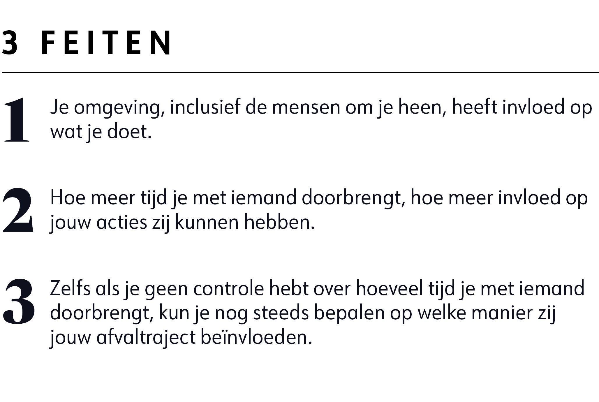 3 feiten 3 feiten