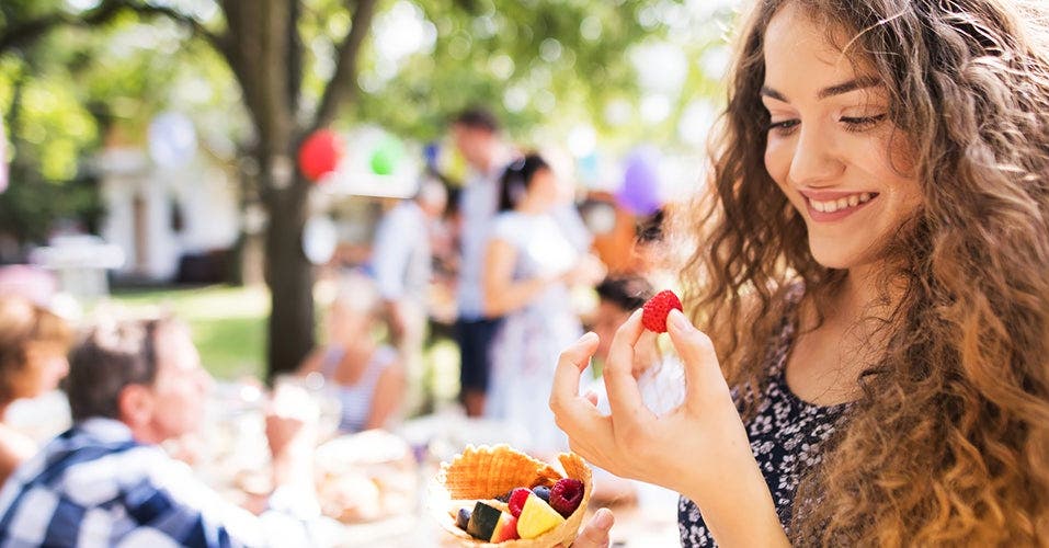 Gezond genieten van zomers eten