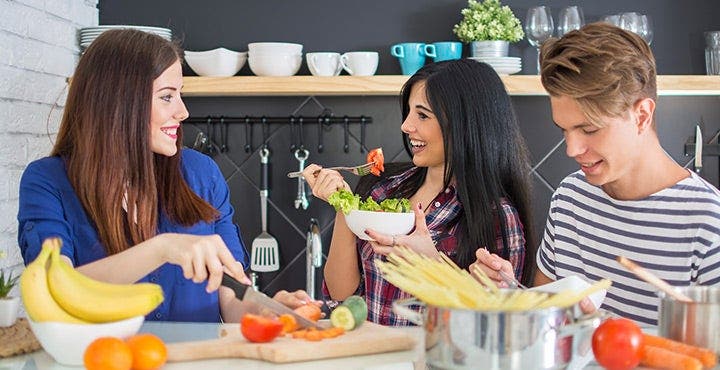 Gezond en goedkoop koken voor studenten