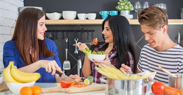 Gezond en goedkoop koken voor studenten