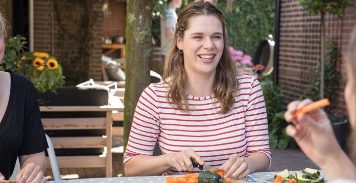 “Ik zit lekker in mijn vel en heb veel zelfvertrouwen”