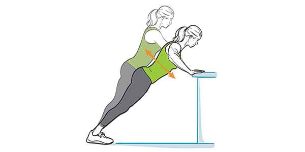 How to do a counter top push up How to do a counter top push up