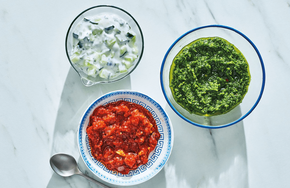 Mediterranean sauces