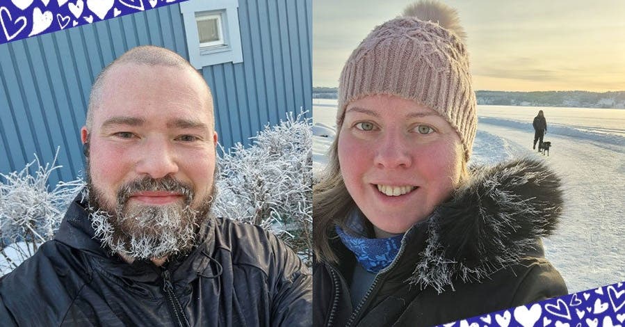 En bit på vägen: Cecilia och Richard -13 kg