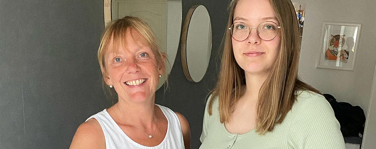 Mor och dotter stöttar varandra till hälsosammare vanor!