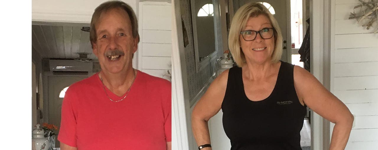 Ulf och Helena har gått ner vikten av en hel människa tillsammans!