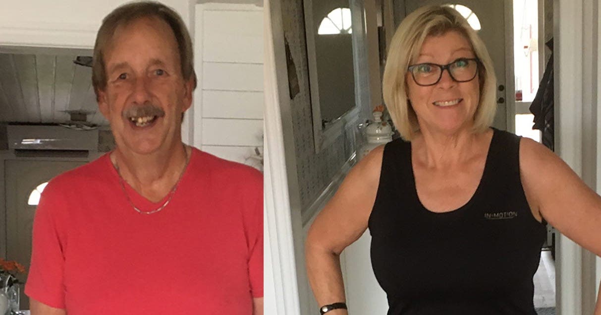 Ulf och Helena har gått ner vikten av en hel människa tillsammans!