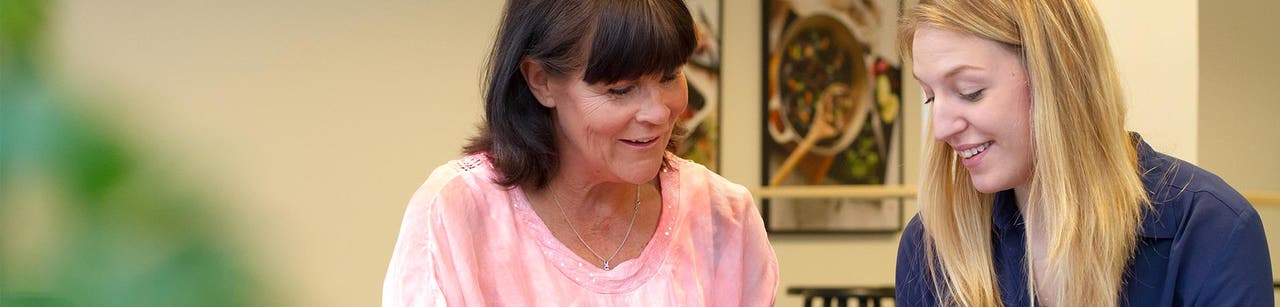 Coach Karin förmedlar matglädje på sitt möte