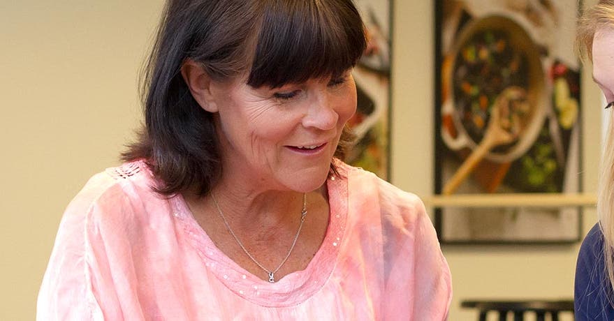 Coach Karin förmedlar matglädje på sitt möte