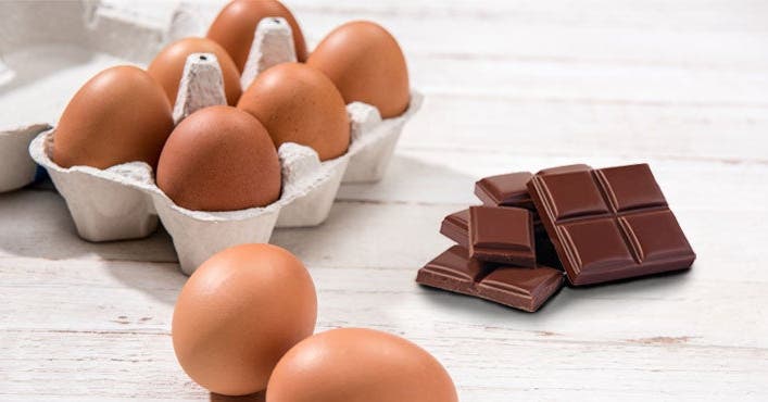 Läcker kladdkaka med 2 ingredienser